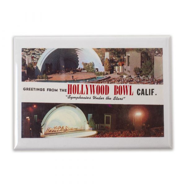 Greetings from the Hollywood Bowl Magnet