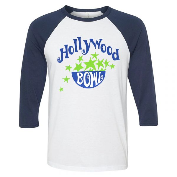 Hollywood Bowl 1967 Baseball Tee