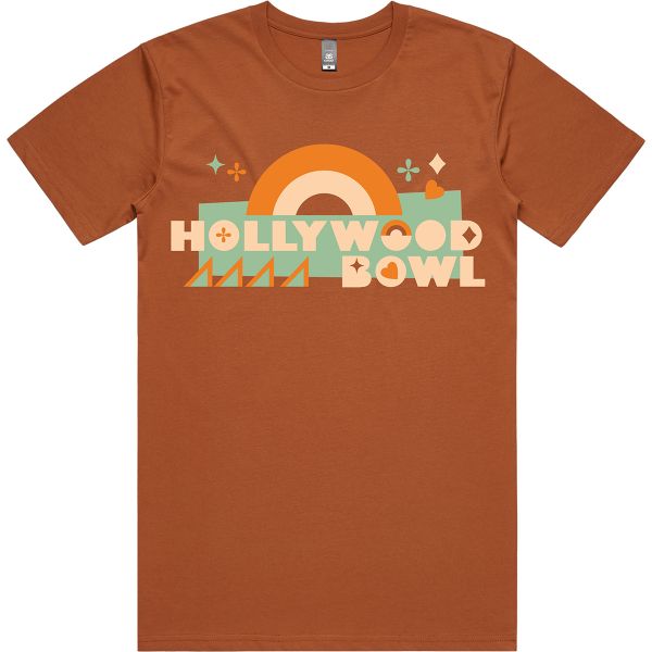 Hollywood Bowl Iconic Tee - Copper